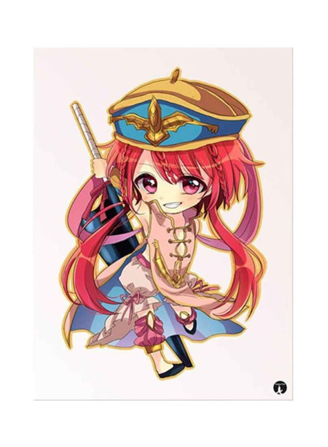 BP Anime Magi Metal Plate Poster Multicolour 15x20cm