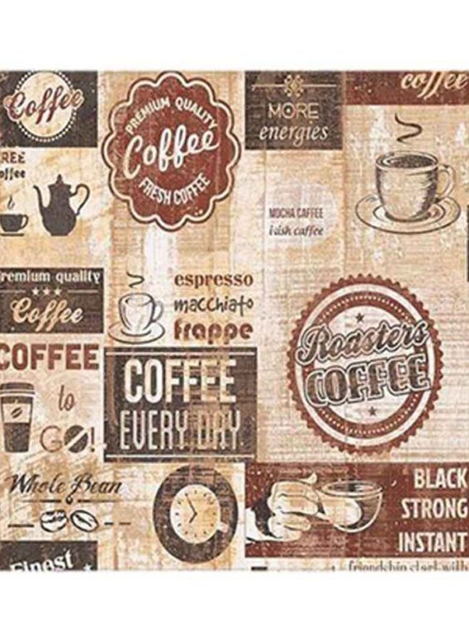 أتيك لوحة فنية من الخشب الليفي متوسط الكثافة للقهوة متعدد الألوان 30x30Ø³Ù†ØªÙŠÙ…ØªØ±