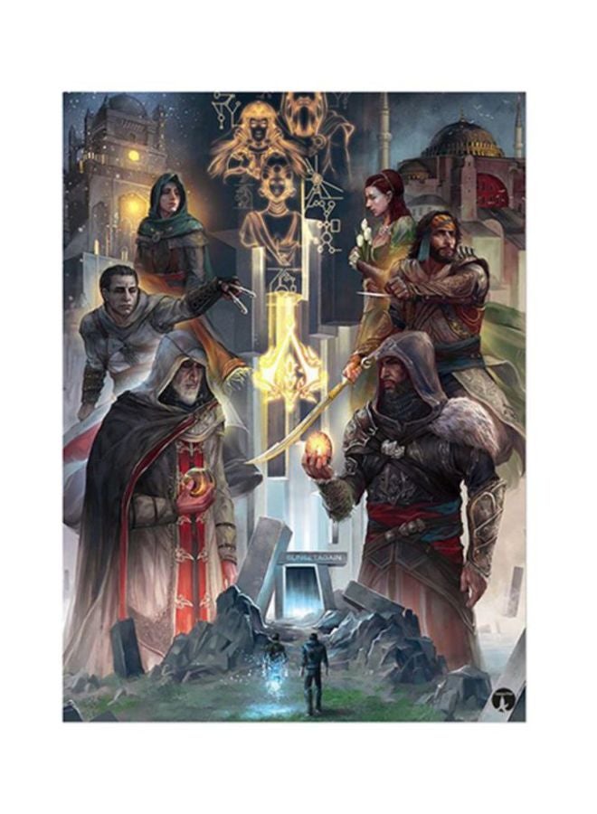 BP Video Game Assassin's Creed Metal Plate Poster Multicolour 15x20cm