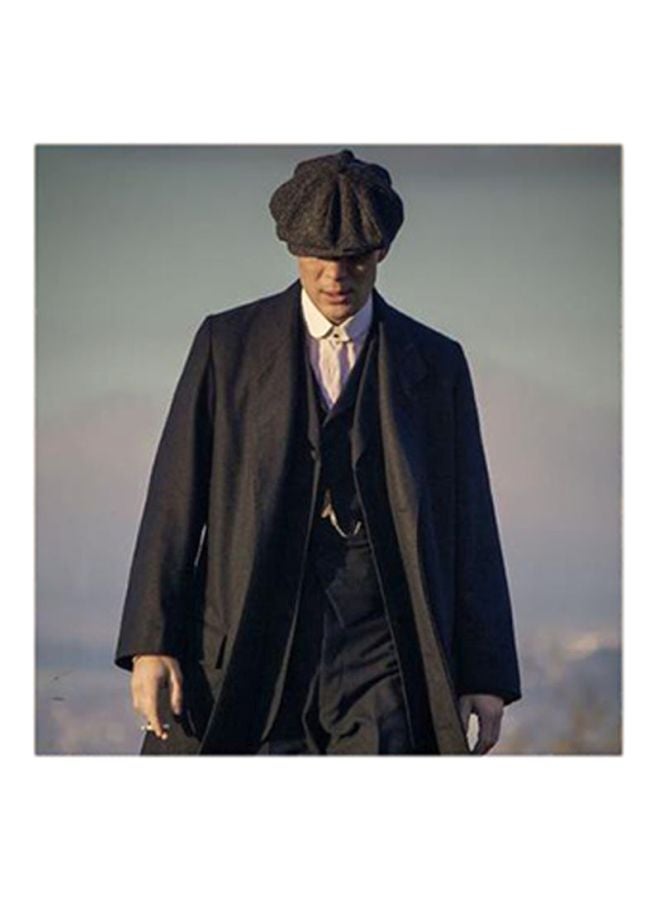 Thomas Shelby MDF Painting Multicolour 30x30centimeter