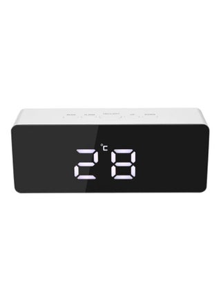ساعة منبه رقمية متعددة الاستخدامات ومزودة بإضاءة LED أبيض - v1598622587/N18285360A_1