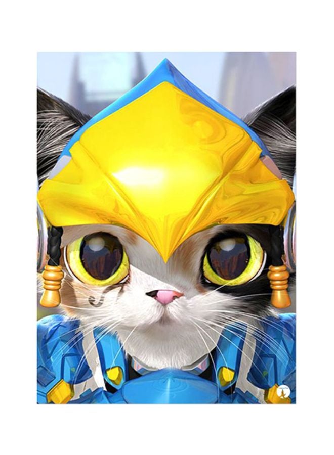 Video Game Overwatch Metal Plate Poster Multicolour 15x20cm