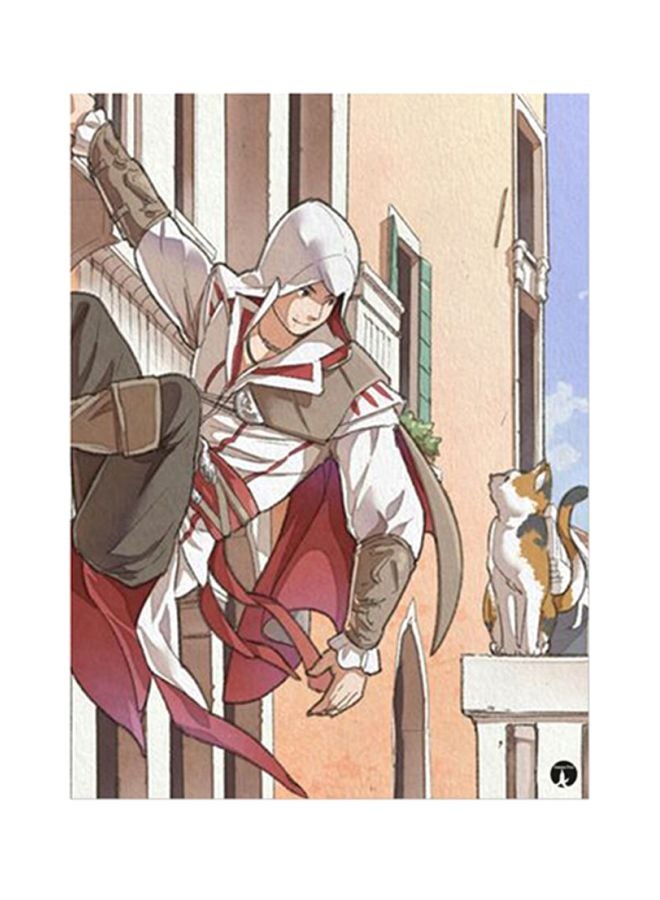 Video Game Assassin's Creed Metal Plate Poster Multicolour 15x20cm