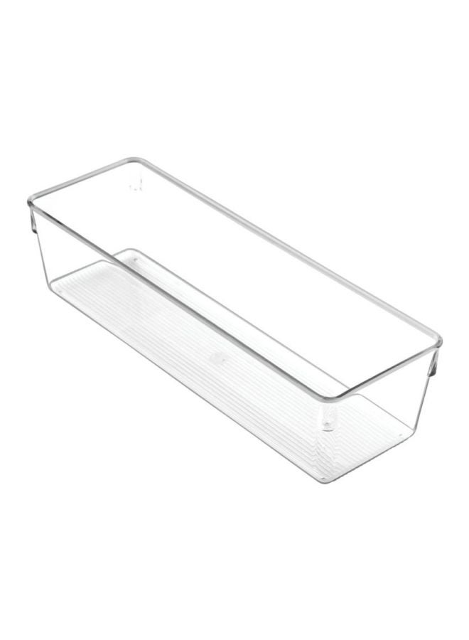 InterDesign - Linus Dresser Organiser Clear 12x4x3inch - Image 1