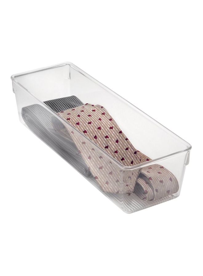InterDesign - Linus Dresser Organiser Clear 12x4x3inch - Image 1