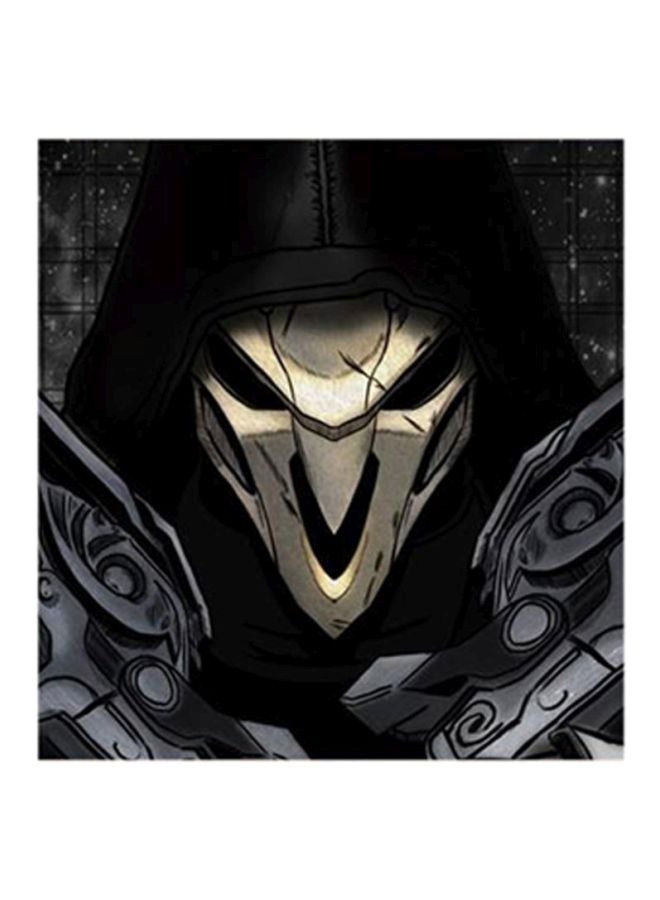 Grim Reaper Overwatch MDF Wall Art Multicolour 30x30cm