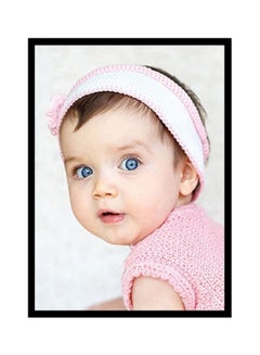 Wall Poster With Frame Beige/Pink 40x55cm