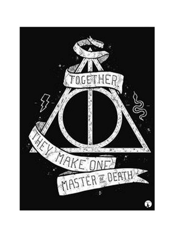 بي بي ملصق مصنوع من رقاقة معدنية بتصميم من فيلم "Harry Potter" متعدد الألوان 15x20Ø³Ù†ØªÙŠÙ…ØªØ±