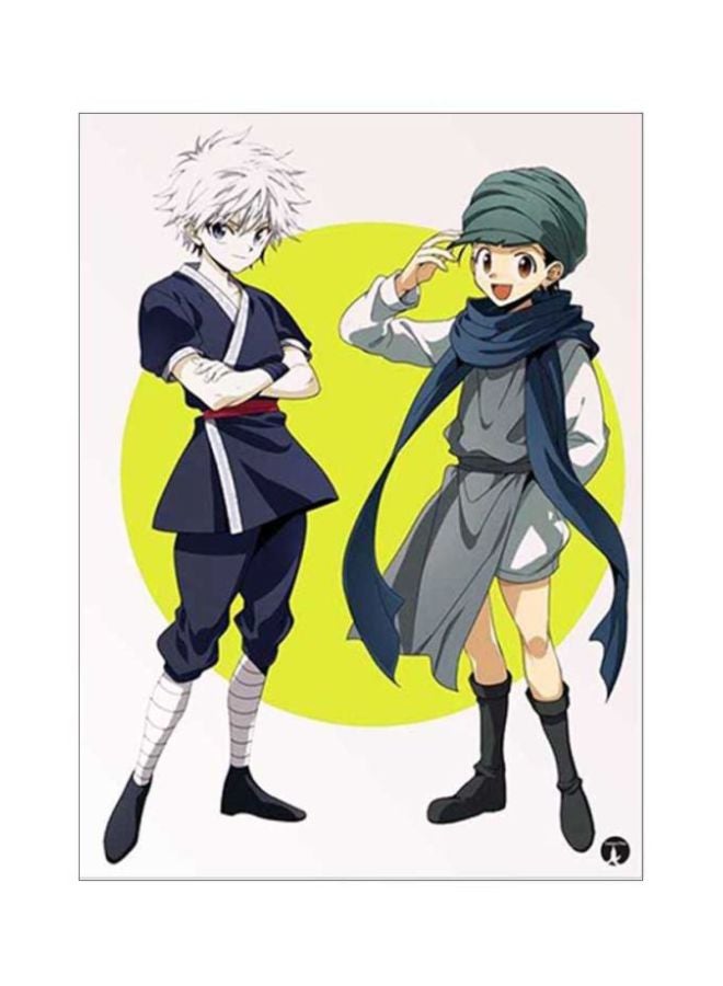 BP Anime Hunter X Metal Plate Poster Multicolour 15x20centimeter
