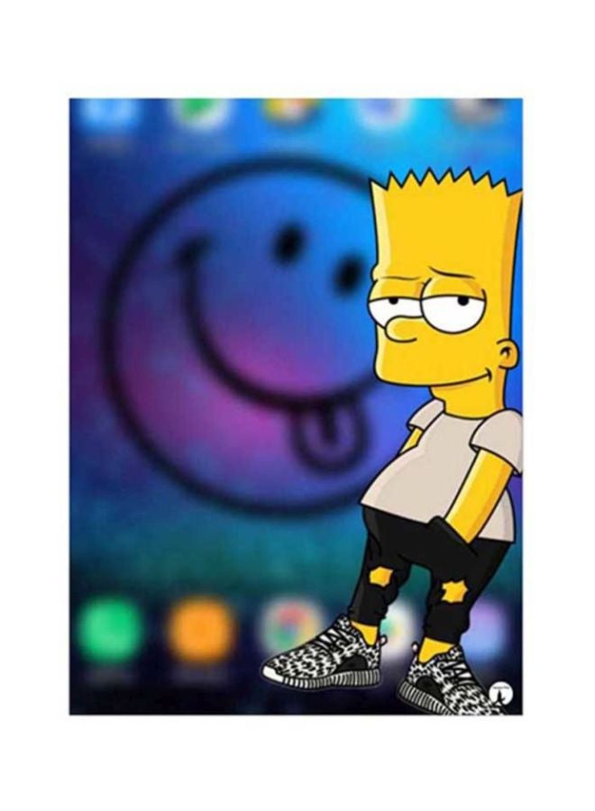 BP Simpsons Metal Plate Poster Multicolour 15x20cm