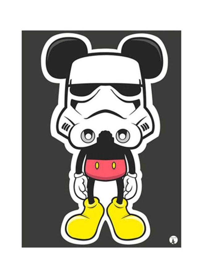 BP Disney Metal Plate Poster Multicolour 15x20cm