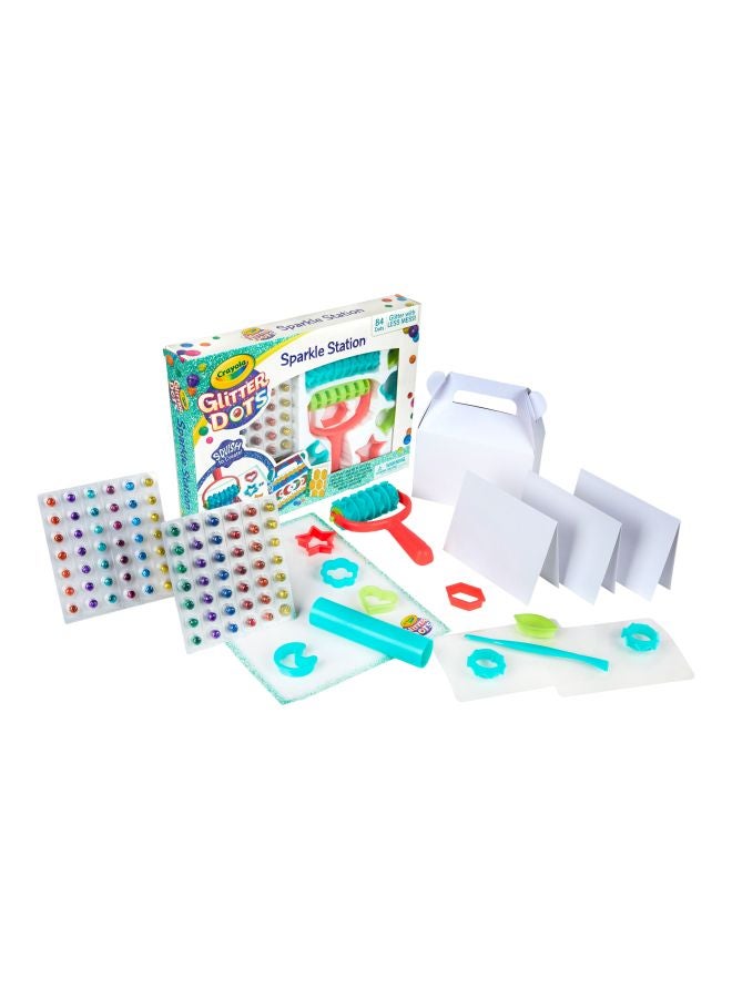 Crayola Glitter Dots Sparkle Station Craft Kit Multicolour - Image 2