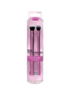 REAL TECHNIQUES 6-Piece Face And Eye Brush Set Purple/Pink/Black  - Image 2