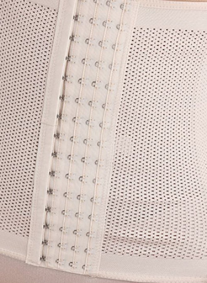 بيوينتي مشد لمنطقة أسفل الصدر بفتحة مزدوجة بيج - Image 3