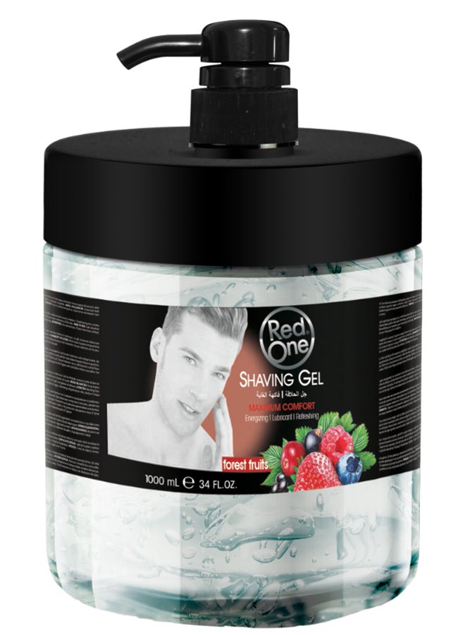 Redone Shaving Gel Forest Fruits Clear 1000ml