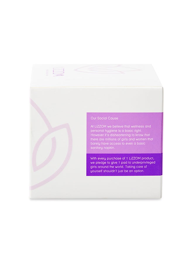 ليزوم فوط صحية عضوية بالأجنحة من 30 قطعة أبيض 290سم - Image 5