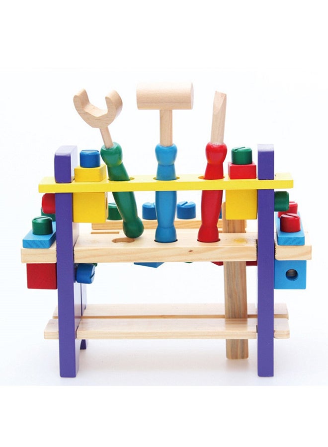 Wooden Combines The Tools Screw & Nut Hands-on  Assembled Tool Set  - Image 2