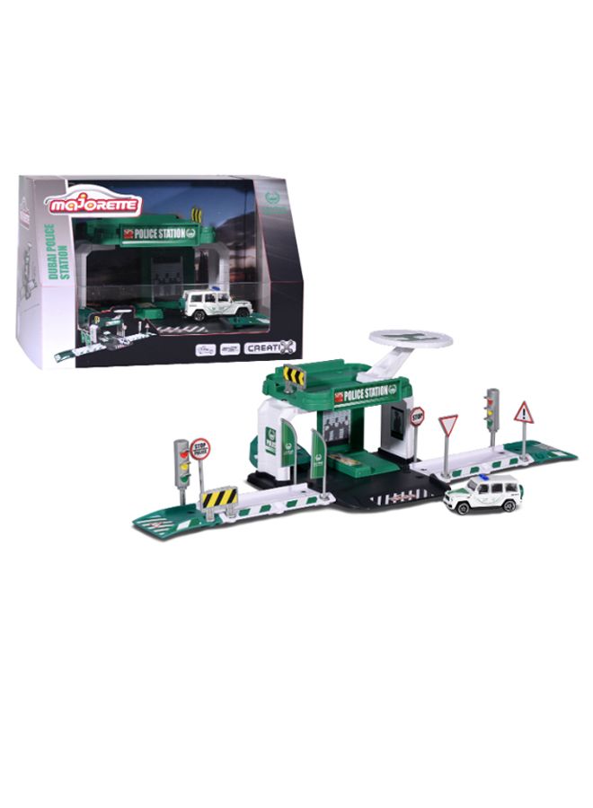 Majorette - Dubai Police Station Vehicle Playset - Image 1