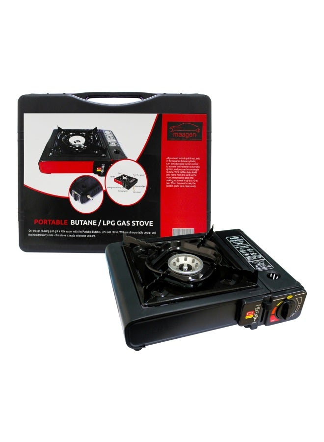 MAAGEN Portable Butane/LPG Gas Stove With Carry Case 40x15x65cm - Image 3