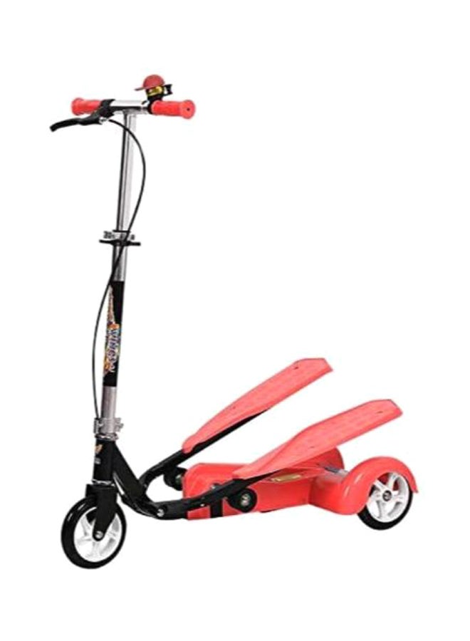 Megastar 3-Wheels Wings Scissor Scooter With Bell And Hand Brake Multicolour - Image 1