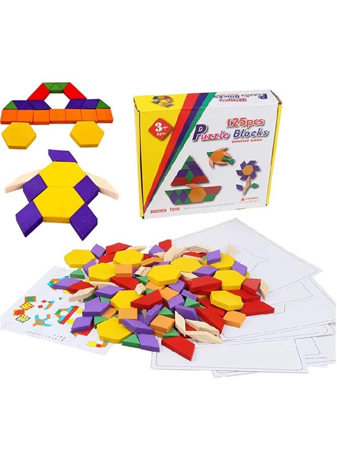 125-Piece Puzzle Blocks - Image 1