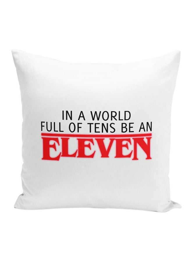 Generic - Eleven Stranger Things Stuffed Throw Pillow Multicolour 16x16inch - Image 1