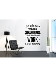 Spoil Your Wall Creative Office Quotes Wall Decal Black 60x80cm 