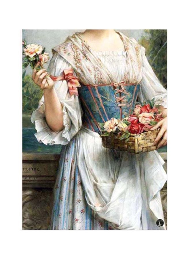 BP Vintage Art Metal Plate Poster Multicolour 15x20cm