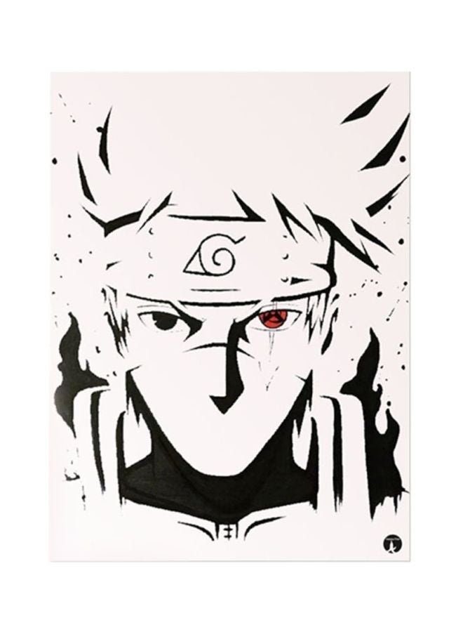BP Anime Naruto Metal Plate Poster Multicolour 15x20centimeter