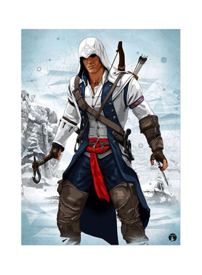 BP Assassin's Creed Metal Plate Poster Multicolour 15x20cm