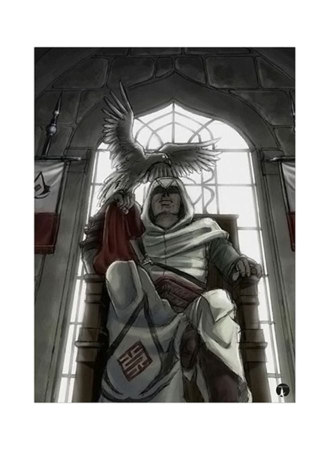 Assassin's Creed Metal Plate Poster Multicolour 15x20cm