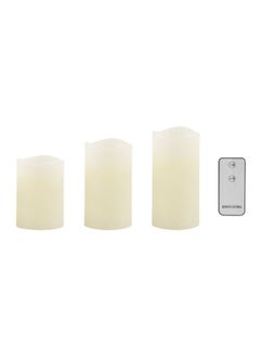 Luma 3-Piece LED Candle With Remote Green/Red/Blue  - Image 1