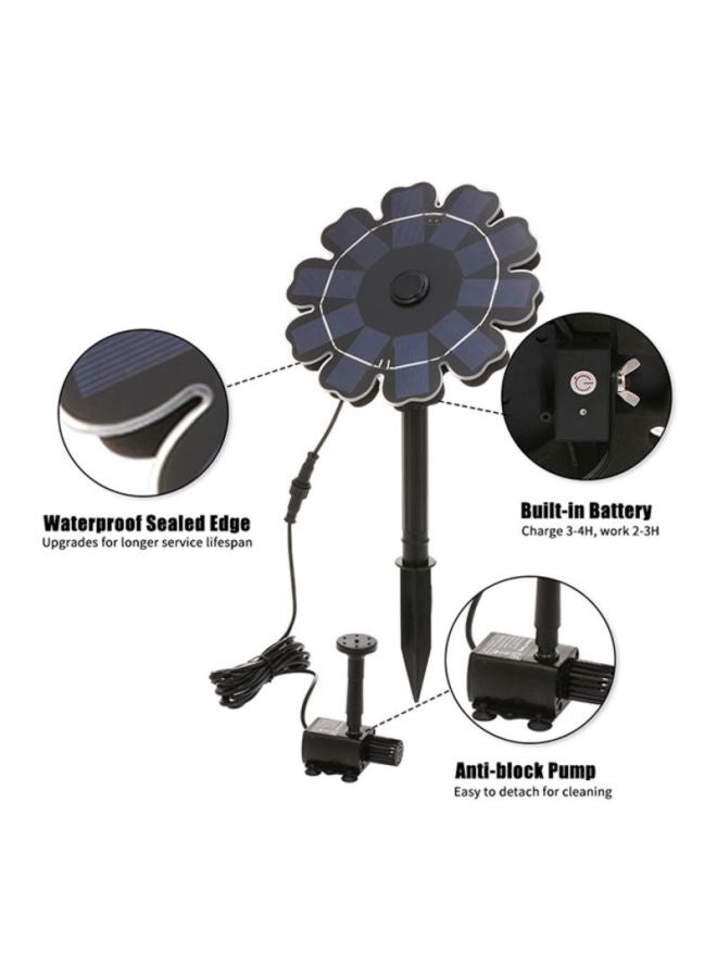 Decdeal Solar Fountain Pump Black 400grams  - Image 3