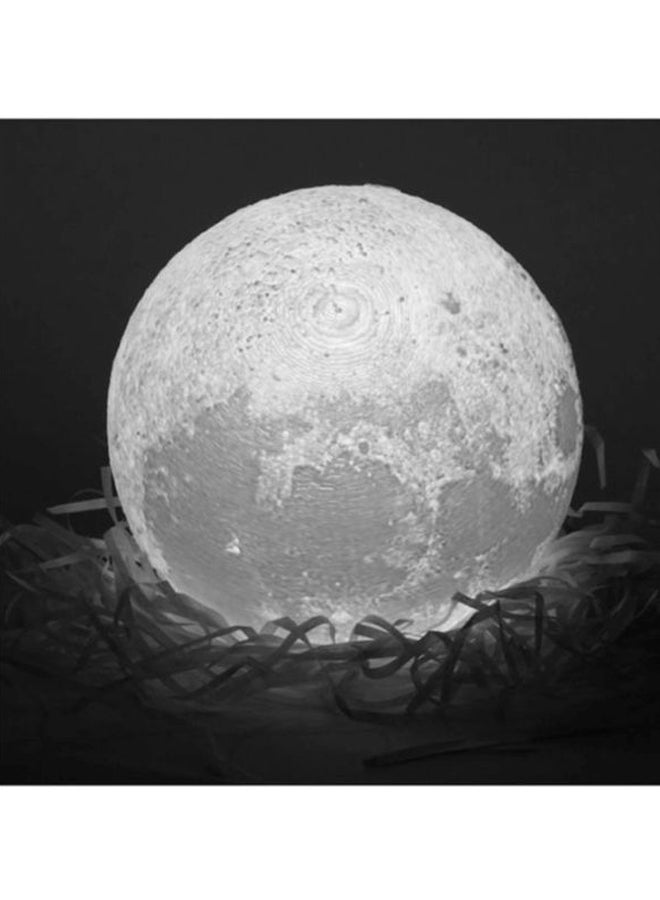 فاندر لايف مصباح LED ثلاثي الأبعاد على شكل قمر كامل أبيض 8سم  - Image 2