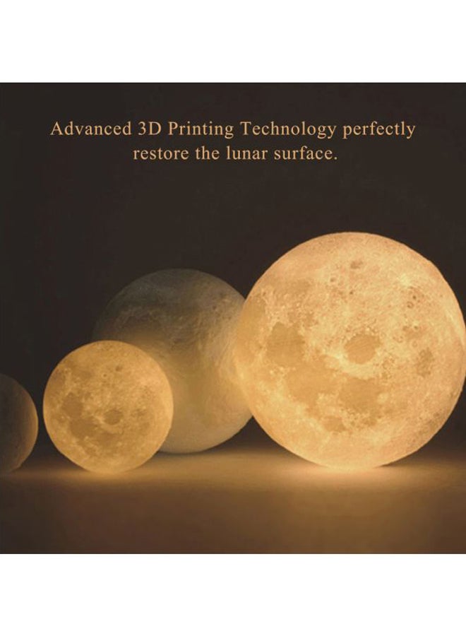 Aibecy LED Moon Lamp White - Image 4