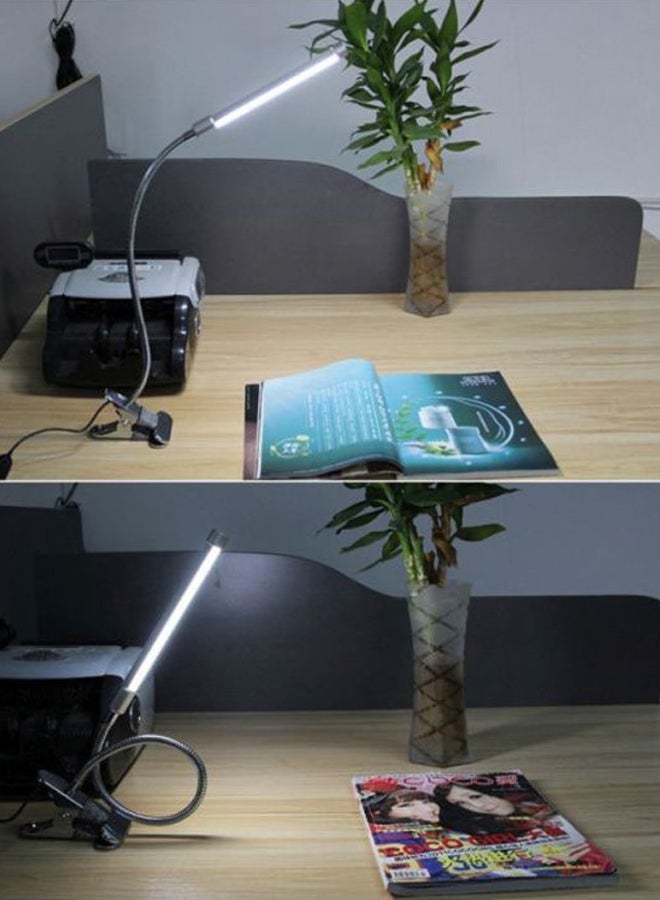 LED Table Lamp White 22x45cm