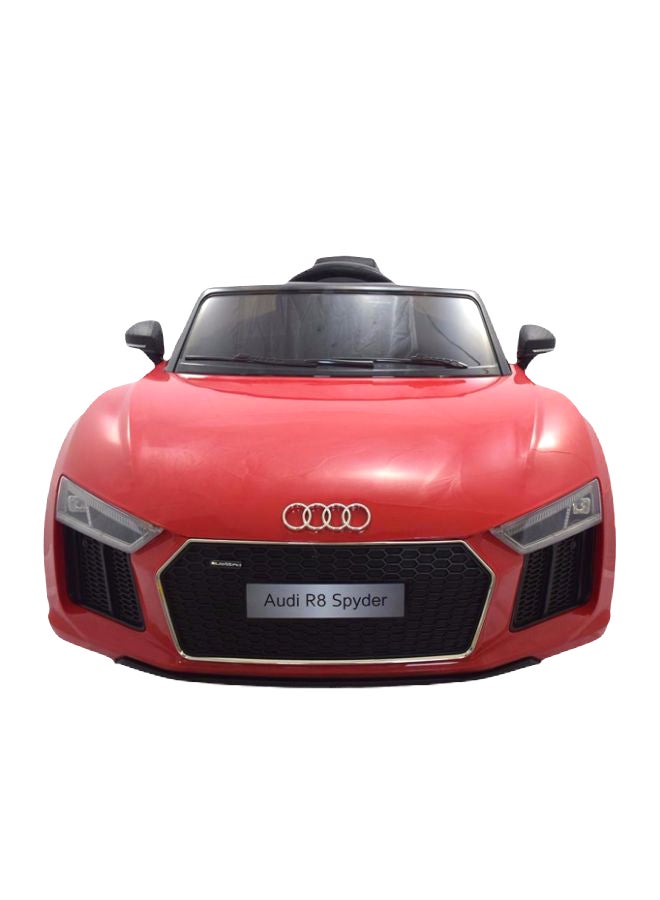 ميجاستار سيارة أودي آر 8 سبايدر كهربائية للركوب أحمر - Image 1