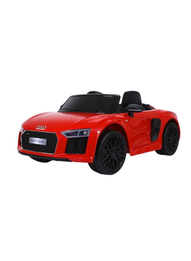 ميجاستار سيارة أودي آر 8 سبايدر كهربائية للركوب أحمر - Image 2