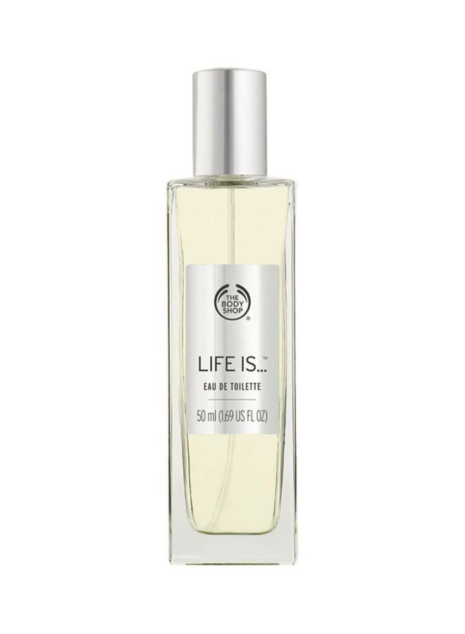 THE BODY SHOP - Life Is EDT 50ml - Image 1