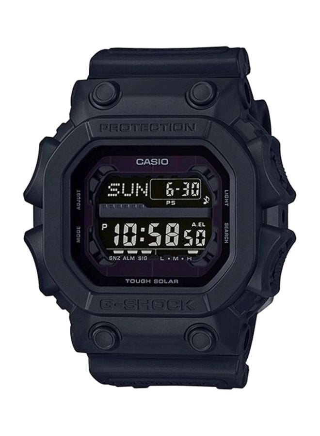 G-SHOCK - Men's Octagon Shape Resin Band Digital Wrist Watch - Black - GX-56BB-1 - Image 1