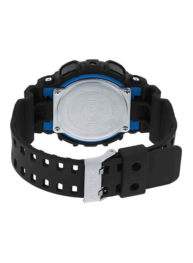 G-SHOCK men Water Resistant Analog/Digital Watch GA100-1A2 - Image 2
