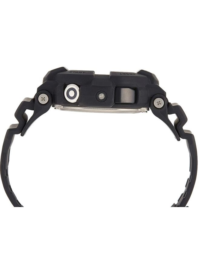 G-SHOCK Men's Round Shape Resin Band Digital Wrist Watch 51 mm - Black - GD-350-1BDR  - Image 3