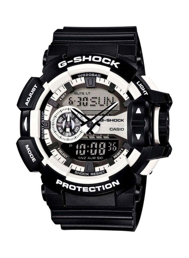 Men's Water Resistant Analog/Digital Watch GA-400-1A