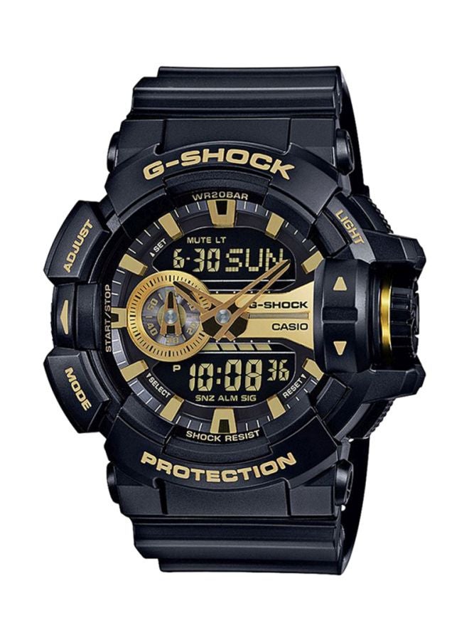 G-SHOCK Men's Water Resistant Analog/Digital Watch GA-400GB-1A9DR  - Image 1