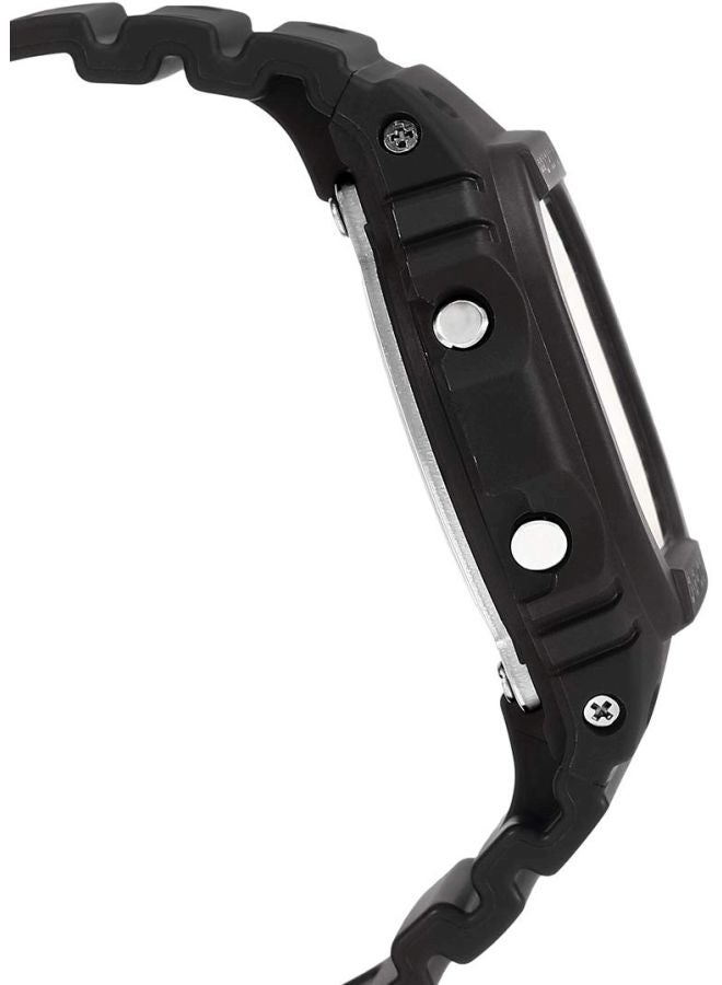 جي شوك ساعة يد رقمية مقاومة للماء طراز DW-5600E-1V للرجال - Image 3