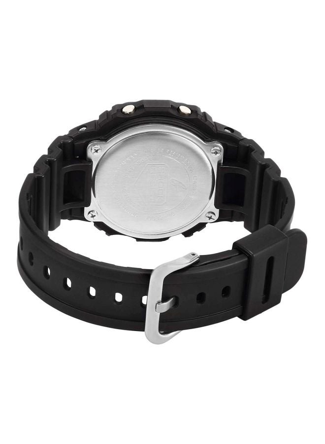 جي شوك ساعة يد رقمية مقاومة للماء طراز DW-5600E-1V للرجال - Image 4