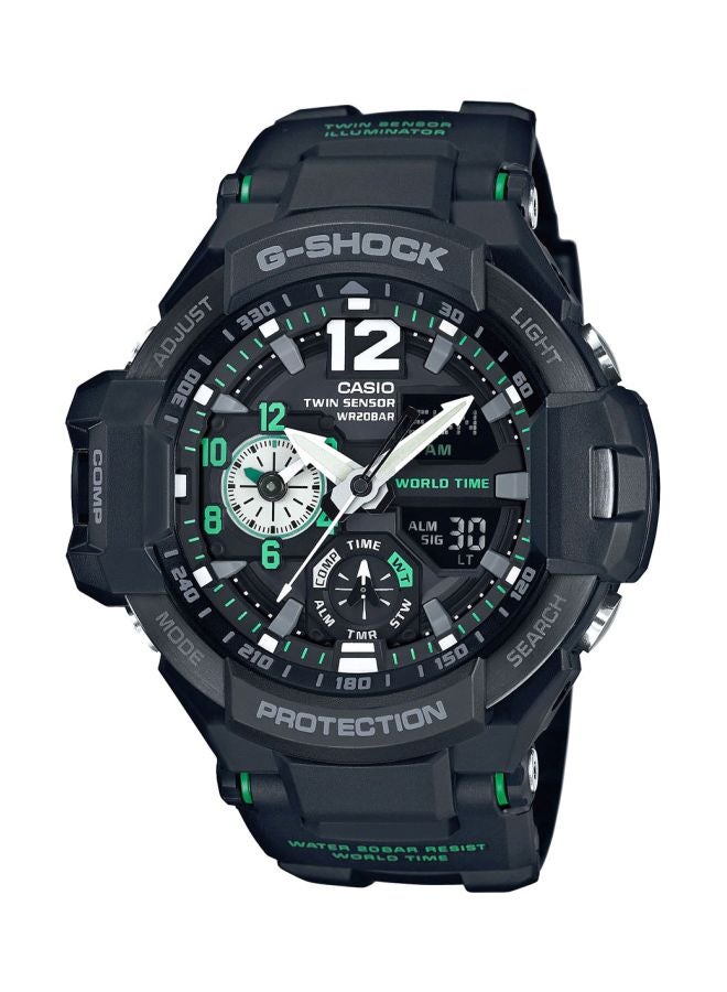 G-SHOCK - Men's Gravity Master Analog/Digital Watch GA-1100-1A3DR - Image 1