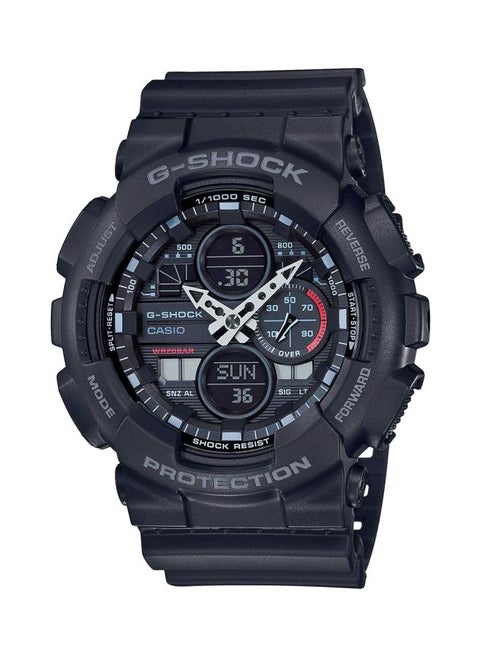 Men's Water Resistant Analog+Digital Watch GA-140-1A1DR