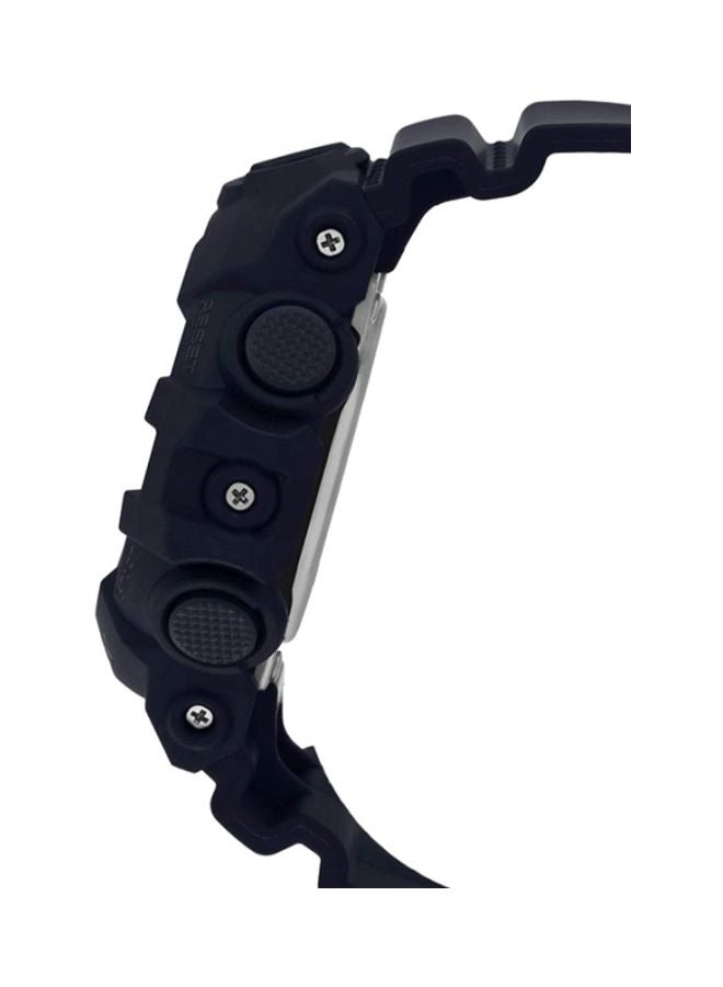 جي شوك ساعة يد بعقارب/رقمية مقاومة للماء طراز GA700-1B للرجال - Image 3