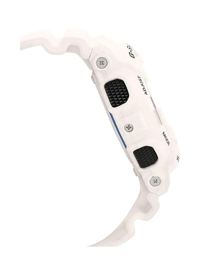 G-SHOCK - Men's Round Shape Resin Band Analog & Digital Wrist Watch 51 mm - White - GA-100B-7A - Image 1